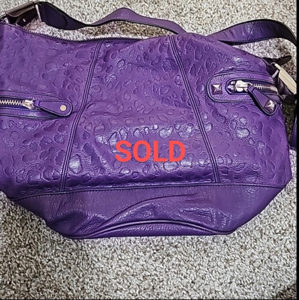 Betsey Johnson Purple Purse